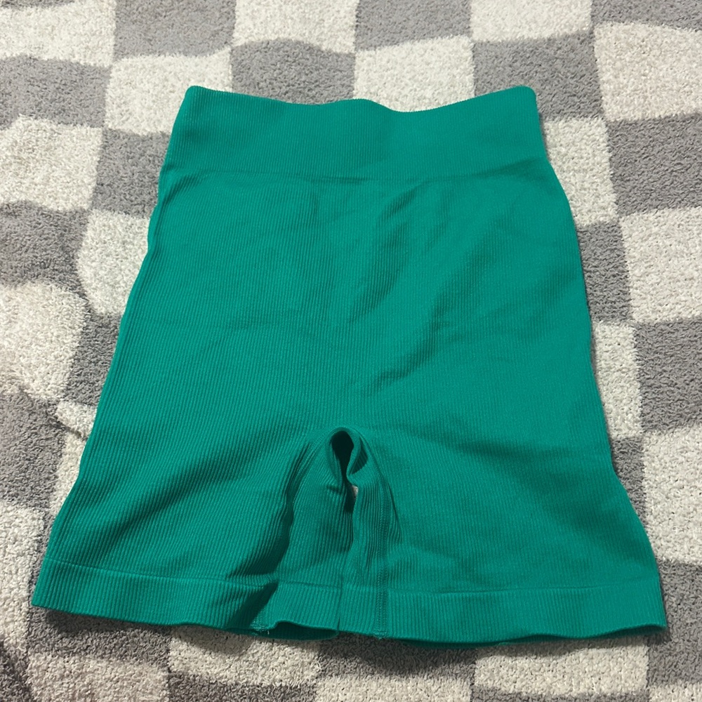 Vibrant Teal Women's Bike Shorts